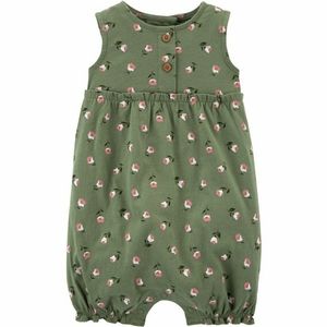 NWT Carter's Baby Girl Infant SZ 12M Romper (Green Floral)